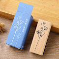 Miniatyrbilde 3 av 10: 8 STK Gummistempler Vintage gressplanter Scrapbooking 8PCS