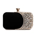 Miniatyrbilde 7 av 10: Kveldsvesker Clutch-veske GULL gold