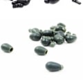 Miniatyrbillede 5 af 9: 30stk Fiskefoderlineholder Trug LBLACK SORT LBlack