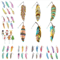 Miniatyrbilde 5 av 10: Feather Bookmark Diamond Painting Bookmark 04 04 04