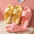 Miniatyrbild 6 av 10: Sommar Kvinnor Tofflor Cloud Design Mjuksulor yellow 40-41-40-41