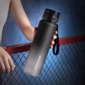 Miniatyrbild 3 av 10: Vattenkopp Gym Plastkopp 600MLSVART VIT SVART VIT 600mlBlack White
