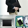Miniatyrbillede 7 af 10: Dokumenttaske Pengeposer 02-SORT 02-SORT 02-Black