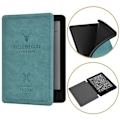 Miniatyrbilde 1 av 10: 6,8 tommers Smart Case E-bokleser-foliodeksel Light Blue