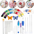 Pikkukuva 8 / 10: Punch Needle Tool Kit -kirjontaompeleet 3 3 3