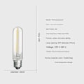 Miniatyrbillede 1 af 10: Vintage Retro Pære Filament 4W-T10 4W-T10 4W-T10
