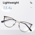 Pikkukuva 10 / 10: Anti-Blue Light Glasses Pyöreät silmälasit PINK Pink