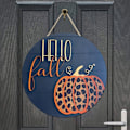 Pikkukuva 6 / 10: Tervetuloa syksyn ovikyltti Pumpkin kyltti DESIGN 3 DESIGN 3 Design 3