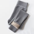 Pikkukuva 1 / 10: Fleecevuoratut leggingsit Talvileggingsit VAALEAN HARMAA 2XL Light Grey 2XL