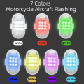 Miniatyrbilde 7 av 10: 7 farger LED Strobelys Flylys FJERNKONTROLL FJERNKONTROLL Remote control