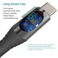 Miniatyrbillede 4 af 9: Type C til Type C Kabel Datakabel 2M 2m