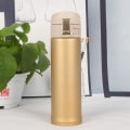 Miniatyrbillede 1 af 9: 500ml Vakuumkop Vandflaske GULD gold
