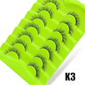 Miniatyrbild 1 av 8: Cat Eye Lashes Fake Eyelashes Look Like Extensions K3 K3 K3
