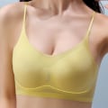 Pikkukuva 5 / 10: Saumattomat rintaliivit Push Up Bras KELTAINEN M Yellow M