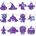 Pikkukuva 1 / 10: 12 kpl Halloween Pop Fidget toys Lelupakkaukset, Mini Push Bubble Toy 2 2
