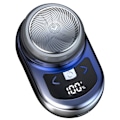 Miniatyrbilde 1 av 10: Mini elektrisk barbermaskin skjeggtrimmer GRADIENT BLÅ GRADIENT BLÅ Gradient blue
