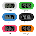 Miniatyrbillede 2 af 10: Alarm Snooze Clock Elektronisk ur SORT black