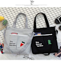 Miniatyrbillede 10 af 10: Student Tutorial Taske Totes Shopper Tasker SORT Black