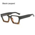 Miniatyrbillede 1 af 10: Anti-blå Lys Briller Computer Briller SORT-LEOPARD Black-Leopard