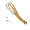 Miniatyrbillede 1 af 9: Gardinholder Rope Læder Tiebacks GUL yellow