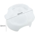 Miniatyrbillede 2 af 5: Silikone Form Ring Holder Resin Form