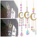 Miniatyrbilde 4 av 10: Sun Catchers Smile Face Moon 1 1