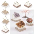 Miniatyrbilde 8 av 10: Krystallkulebase glasskuleholder WHITE M White M