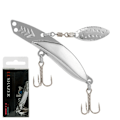 Miniatyrbild 1 av 10: 2st Metall VIB Blade Lure VIB Fiskedrag SILVER 7G Silver 7g