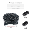 Miniatyrbilde 6 av 10: 1 Stk LED String Light Jule Dekor Lys EU PLUG-FLERE FARGER EU Plug-Multicolor