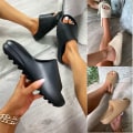 Miniatyrbild 6 av 7: Pillow Slides Sandaler Ultra-Mjuka Tofflor black 42-43