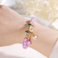 Pikkukuva 7 / 10: Daisy Beaded Rannekoru ranneketju VAALEEN PINKKI Light Pink