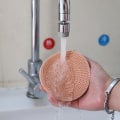 Miniatyrbild 3 av 7: Tre Finger Badborste Massage Dusch Borste GRÖN Green