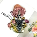 Miniatyrbilde 6 av 7: Mushroom Man Silikonform Harpiksformer Støpeform