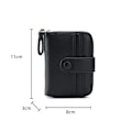 Miniatyrbillede 2 af 9: Orgelkorttaske Zero Wallet SORT black