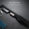 Miniatyrbillede 4 af 7: Slim Running Belt Running Fanny Pack SORT LILLE UDEN FLASKE BLACK SMALLwithout bottle-without bottle