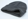 Miniatyrbillede 8 af 10: Beanie Hat Cuffed Beanie SORT GRÅ SORT GRÅ Black Gray