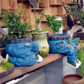 Miniatyrbilde 9 av 10: Blomsterpotte Hageplanter Potter A A A