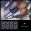Miniatyrbilde 2 av 10: French Forma Dual Sticker Nail Form G G G