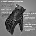 Miniatyrbild 9 av 10: Cykelhandskar Collision Avoidance Glove GUL XL XL Yellow XL-XL