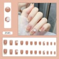 Miniatyrbilde 6 av 10: 24stk False Nails Short Square W340 W340 W340