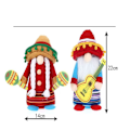 Pikkukuva 2 / 9: 2 kpl Band Dwarf Doll Decoration Instrument Dwarf Decoration SET