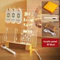 Miniatyrbilde 1 av 9: LED nattlys Nedtelling Note Board 02 02 02