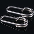 Miniatyrbillede 9 af 10: Fiskeri Hængende Snap Barrel Swivel 16MMBLACK SORT 16mmBlack