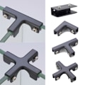 Miniatyrbillede 9 af 10: Vinkel Hjørne Kode Glas Clip STYLE 2 STYLE 2 Style 2