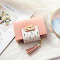 Miniatyrbillede 3 af 10: Kvinder Dame Pung Clutch Taske MØRK PINK Dark Pink