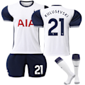 Miniatyrbilde 1 av 2: Tottenham Hotspur Hjemmefotballdrakt for Voksne 2024-2025 Nr. 21 Kulusevski S