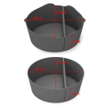 Miniatyrbilde 3 av 10: Slow Cooker Liner Slow Cooker Separator SVART STYLE-1 STYLE-1 Black Style-1-Style-1