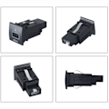 Miniatyrbilde 7 av 10: Billader Laderuttak DOUBLE QC3.0 DOUBLE QC3.0 Double QC3.0