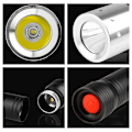 Pikkukuva 4 / 8: Sukellustaskulamppu LED-taskulamppu Professional Divers -taskulamppu