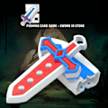 Miniatyrbillede 10 af 10: Retractable Sword 3D Printed Gravity Toy BLÅ Blue